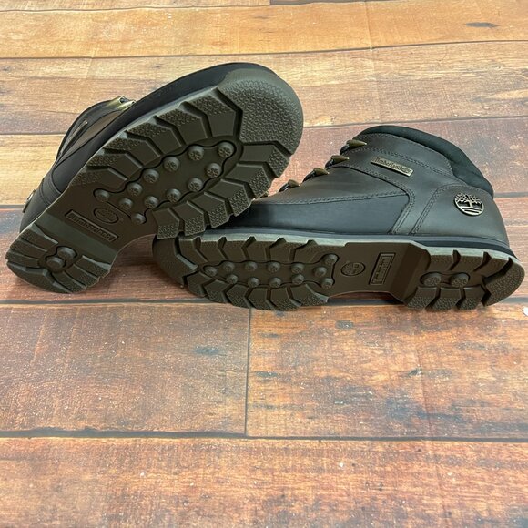 Timberland Men's Euro Sprint Gray Full Grain Leather Hiking Boots - Picture 6 of 6